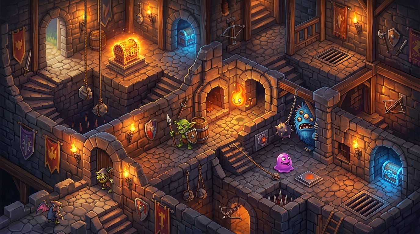 Mighty Quest for Epic Loot : Maîtriser le gameplay de défense de son château