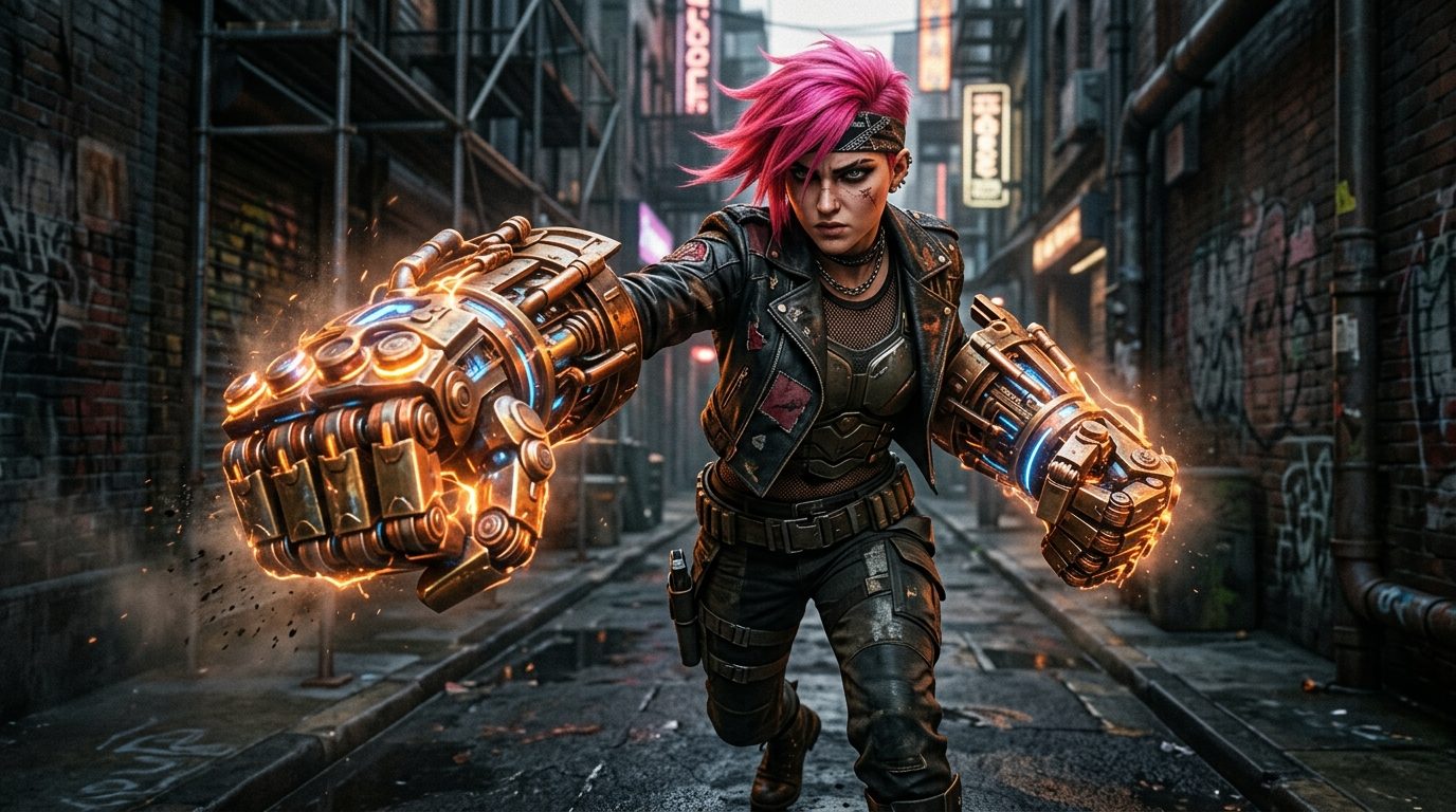 Vi, la Cogneuse de Piltover : retour sur un champion explosif de League of Legends
