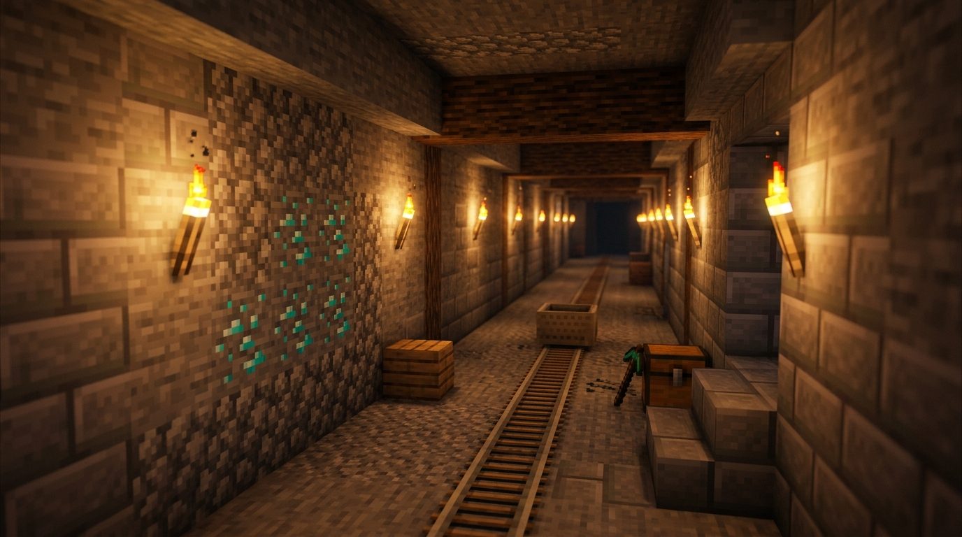 Guide du minage optimisé dans Minecraft : astuces pour amasser un max de diamants