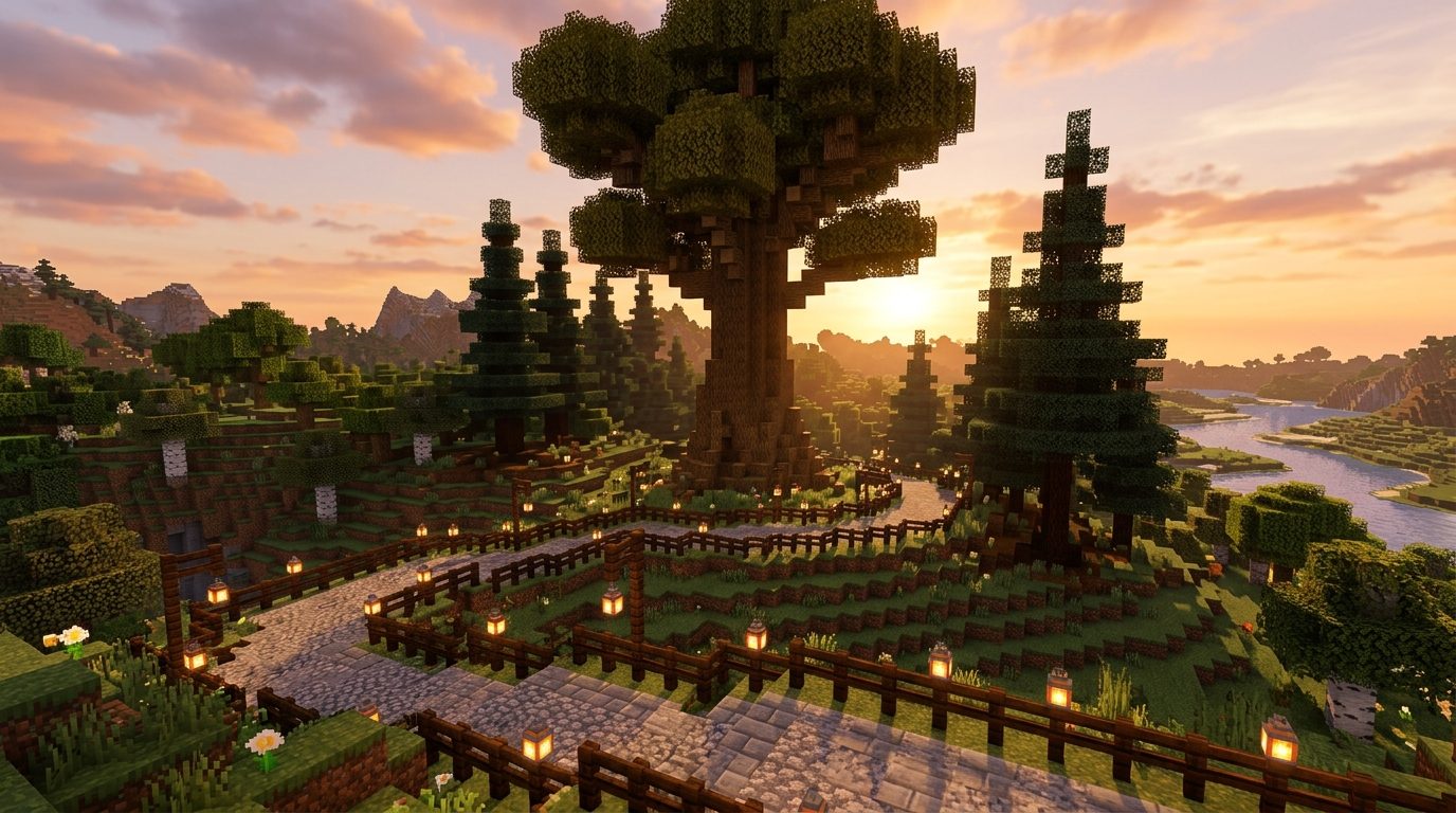 Tuto Minecraft : cultiver des arbres géants et optimiser sa sylviculture