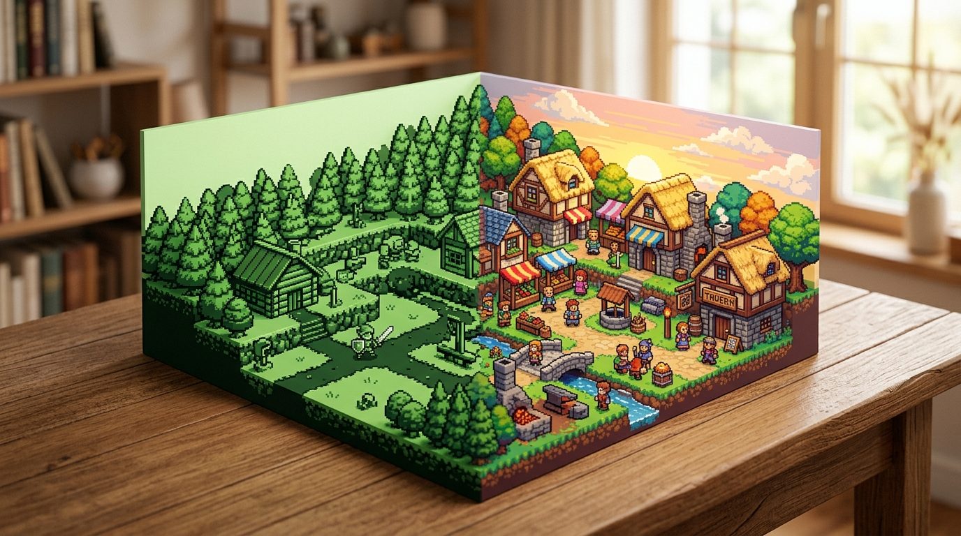 Evoland : Guide et soluce complète de l&rsquo;épisode 02, l&rsquo;âge d&rsquo;or du 16-bit