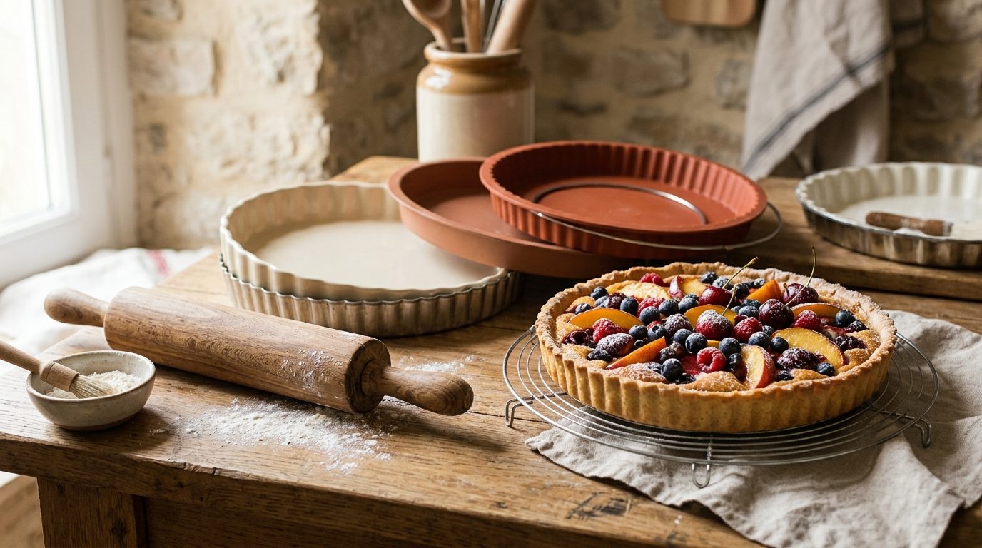 Comment bien choisir son moule à tarte : le guide pratique pour réussir toutes vos pâtes